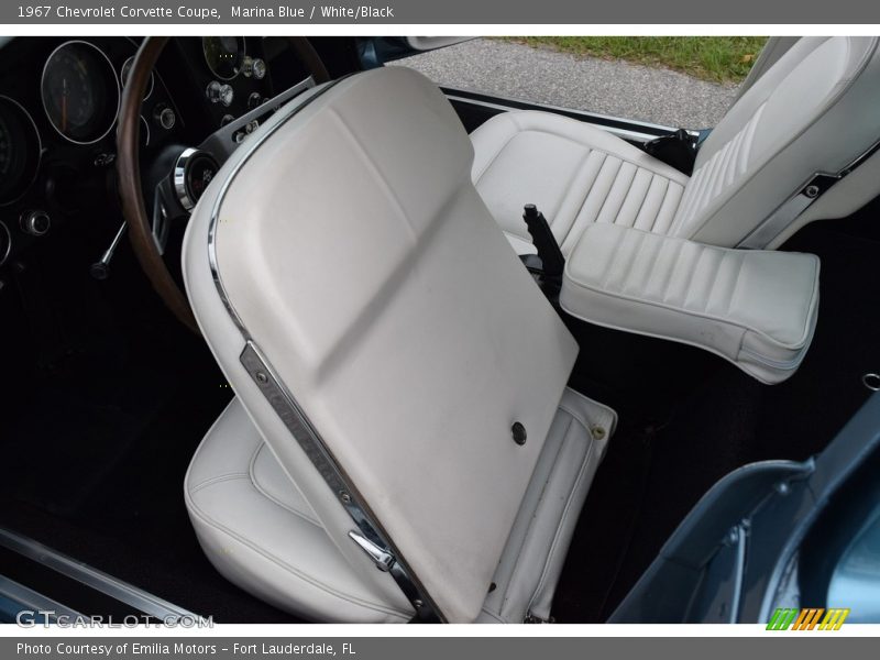 Front Seat of 1967 Corvette Coupe