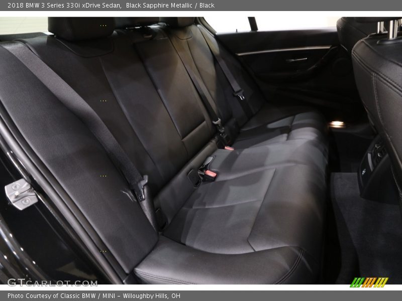 Black Sapphire Metallic / Black 2018 BMW 3 Series 330i xDrive Sedan