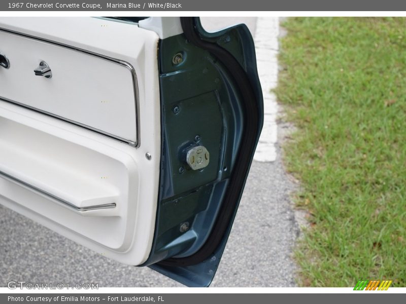 Marina Blue / White/Black 1967 Chevrolet Corvette Coupe