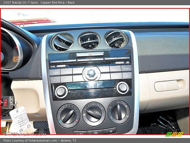 Copper Red Mica / Black 2007 Mazda CX-7 Sport