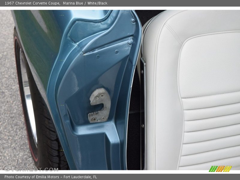 Marina Blue / White/Black 1967 Chevrolet Corvette Coupe