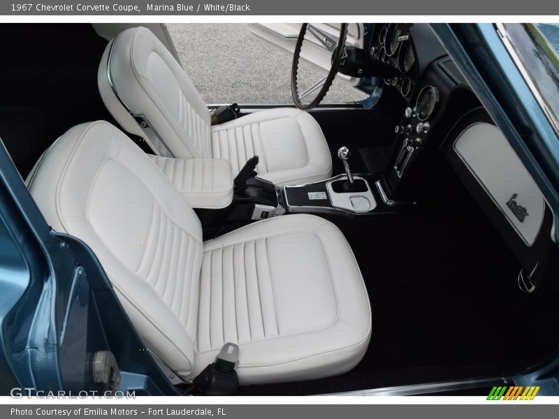 Front Seat of 1967 Corvette Coupe