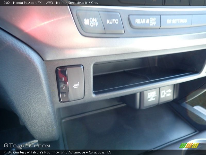 Modern Steel Metallic / Gray 2021 Honda Passport EX-L AWD