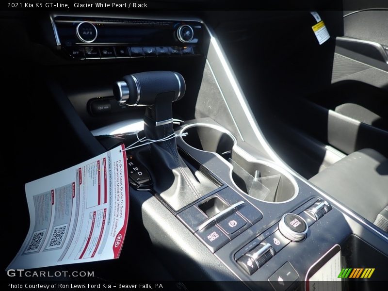 Glacier White Pearl / Black 2021 Kia K5 GT-Line