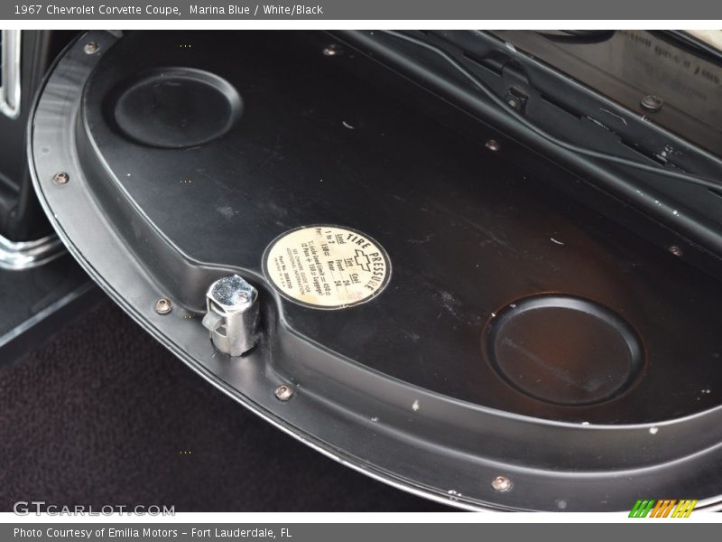 Info Tag of 1967 Corvette Coupe