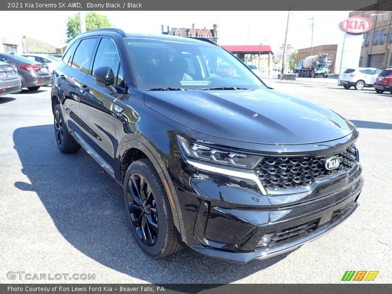 Ebony Black / Black 2021 Kia Sorento SX AWD
