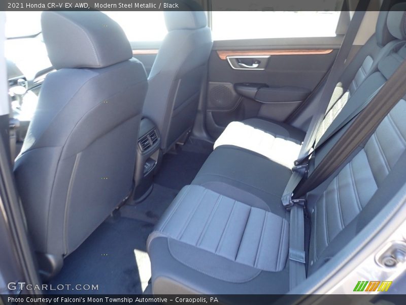 Modern Steel Metallic / Black 2021 Honda CR-V EX AWD