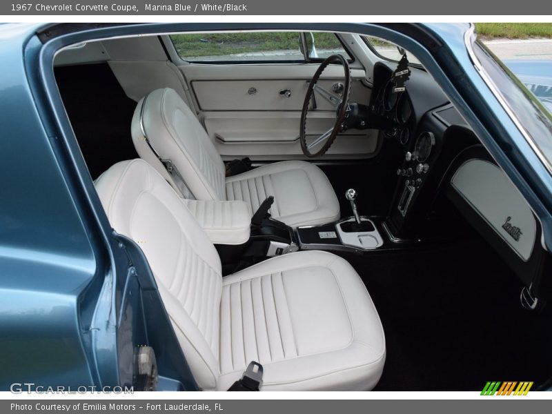 Front Seat of 1967 Corvette Coupe