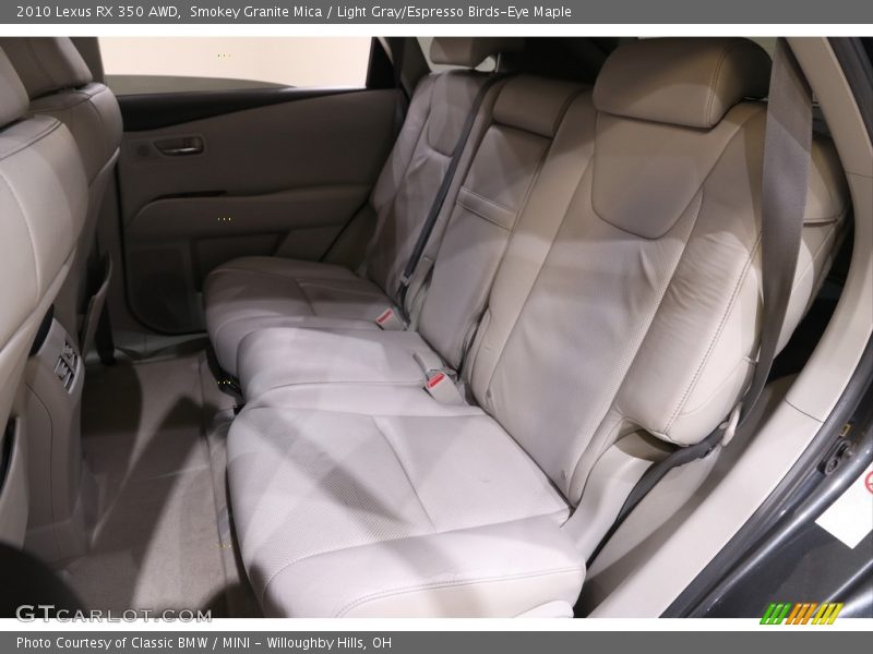Smokey Granite Mica / Light Gray/Espresso Birds-Eye Maple 2010 Lexus RX 350 AWD
