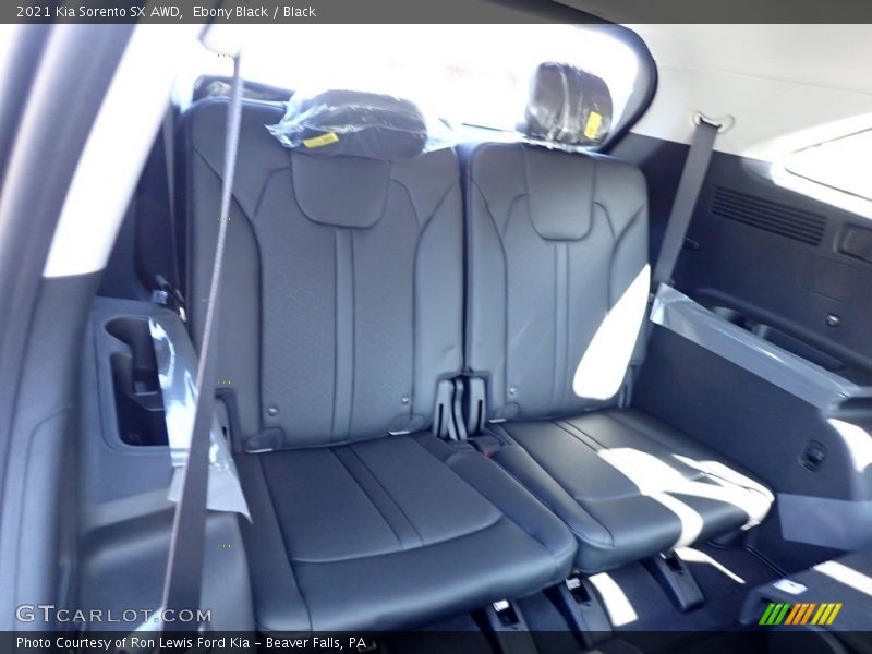 Rear Seat of 2021 Sorento SX AWD