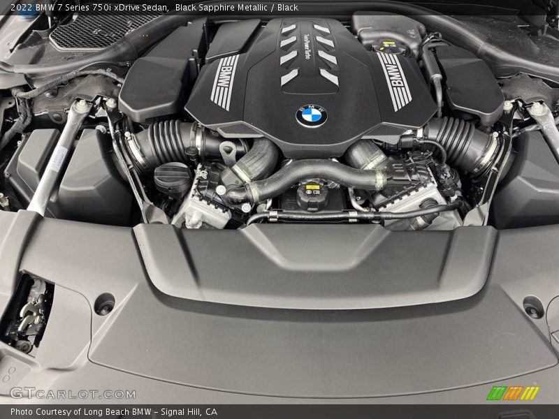  2022 7 Series 750i xDrive Sedan Engine - 4.4 Liter M TwinPower Turbocharged DOHC 32-Valve VVT V8