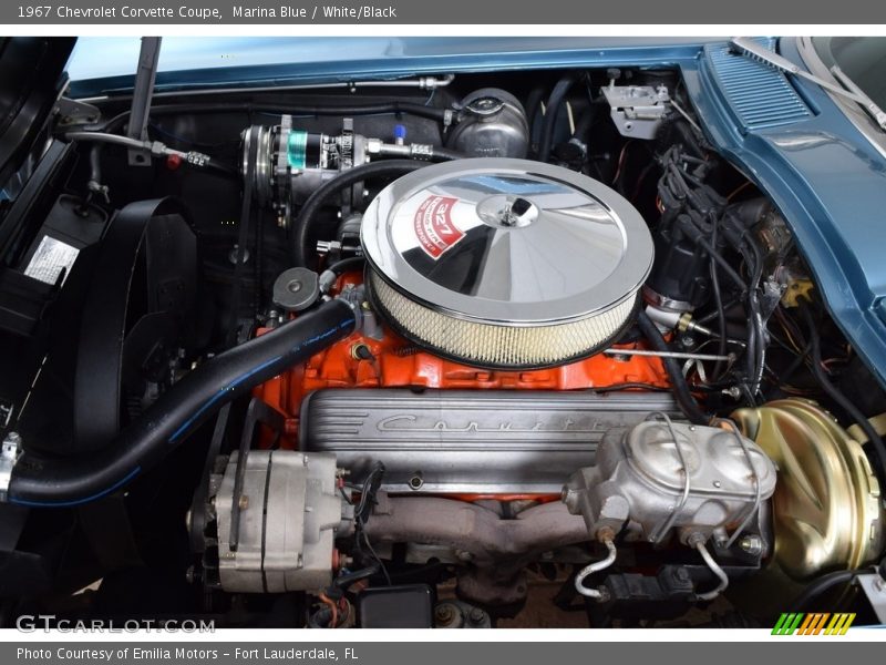  1967 Corvette Coupe Engine - 327 cid OHV 16-Valve V8