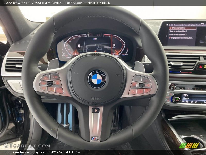  2022 7 Series 750i xDrive Sedan Steering Wheel