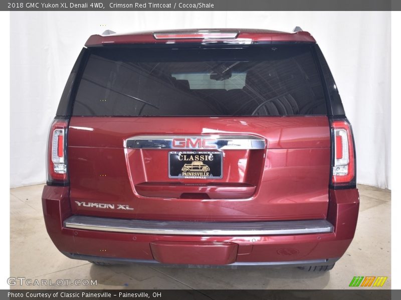 Crimson Red Tintcoat / Cocoa/Shale 2018 GMC Yukon XL Denali 4WD