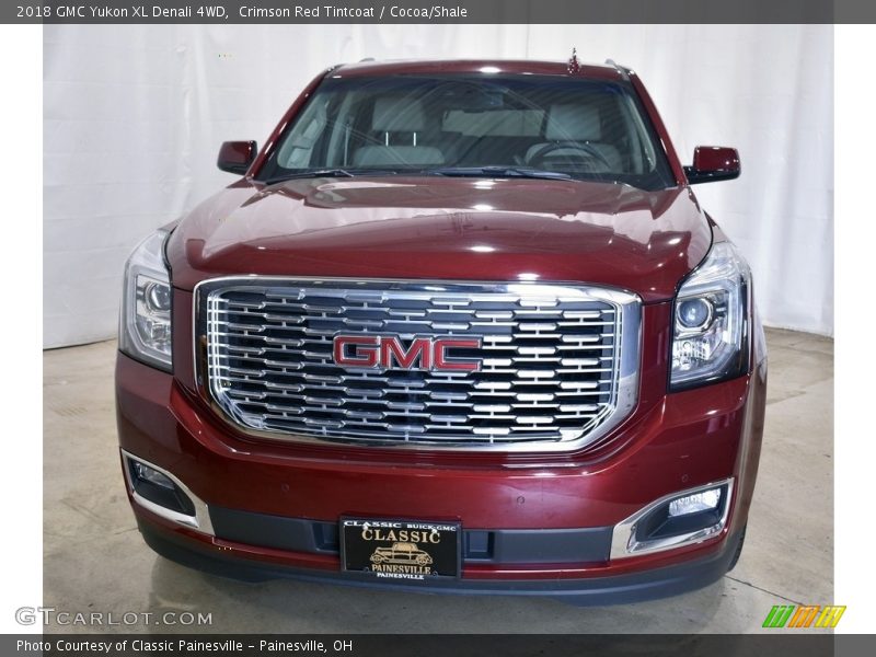 Crimson Red Tintcoat / Cocoa/Shale 2018 GMC Yukon XL Denali 4WD