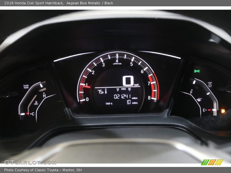  2018 Civic Sport Hatchback Sport Hatchback Gauges