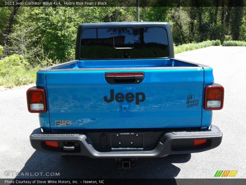 Hydro Blue Pearl / Black 2021 Jeep Gladiator Willys 4x4