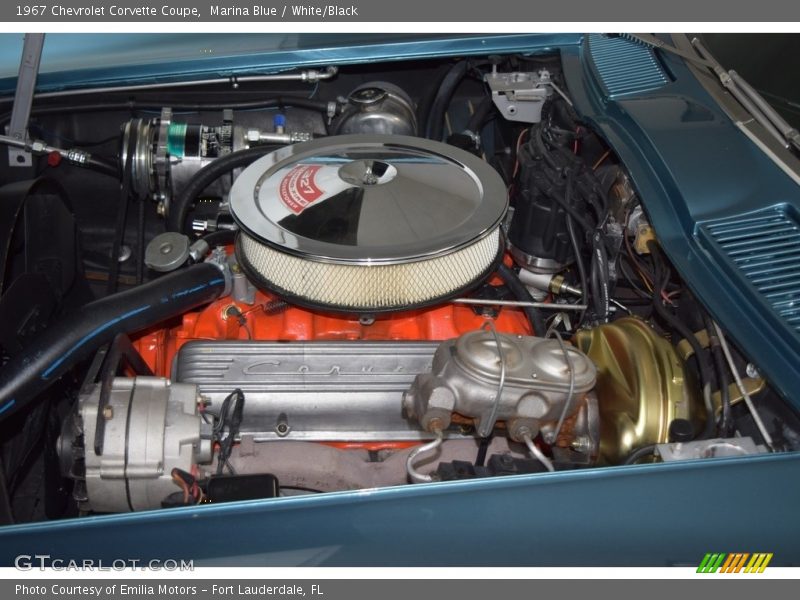  1967 Corvette Coupe Engine - 327 cid OHV 16-Valve V8