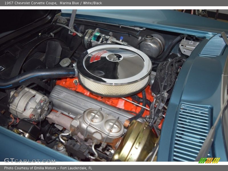  1967 Corvette Coupe Engine - 327 cid OHV 16-Valve V8