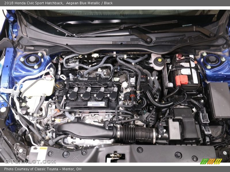  2018 Civic Sport Hatchback Engine - 1.5 Liter Turbocharged DOHC 16-Valve 4 Cylinder