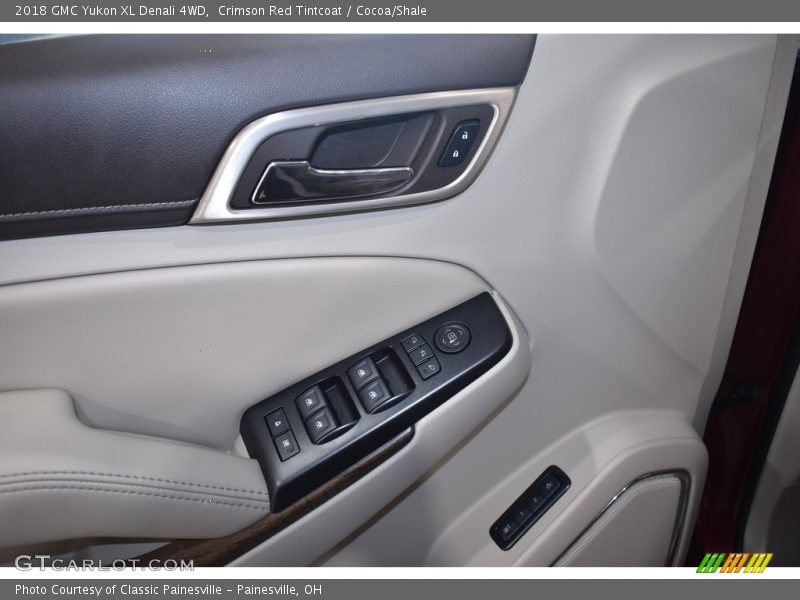Crimson Red Tintcoat / Cocoa/Shale 2018 GMC Yukon XL Denali 4WD
