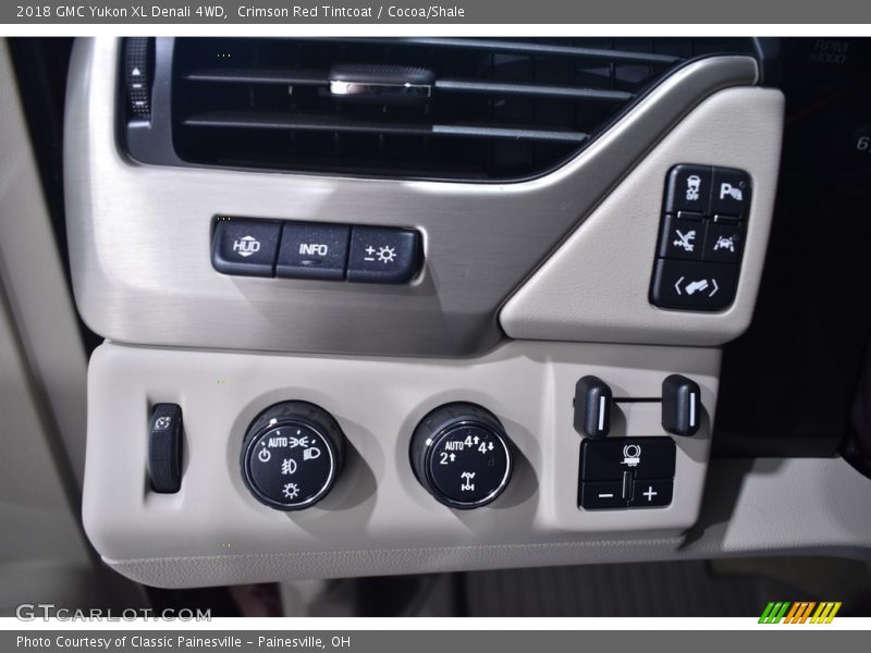Crimson Red Tintcoat / Cocoa/Shale 2018 GMC Yukon XL Denali 4WD