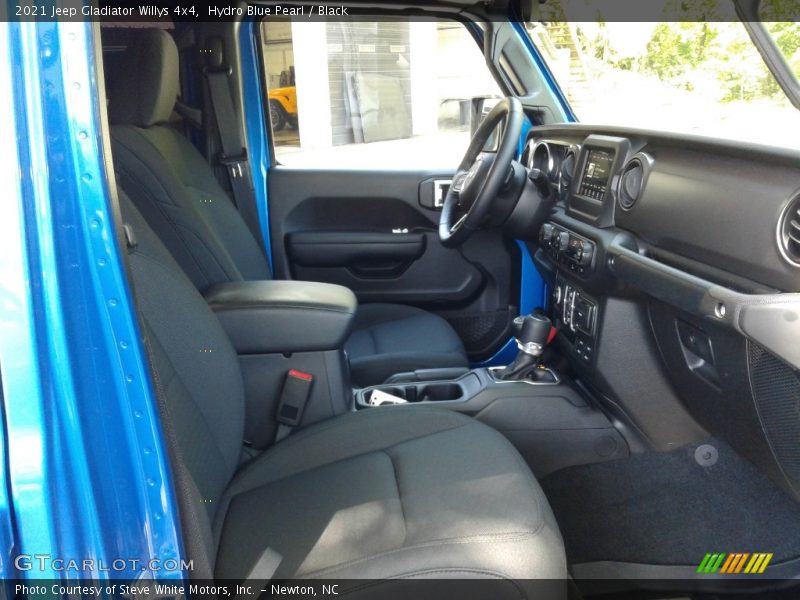 Hydro Blue Pearl / Black 2021 Jeep Gladiator Willys 4x4
