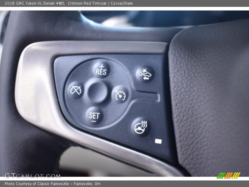Crimson Red Tintcoat / Cocoa/Shale 2018 GMC Yukon XL Denali 4WD