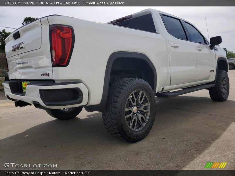 Summit White / Jet Black 2020 GMC Sierra 1500 AT4 Crew Cab 4WD