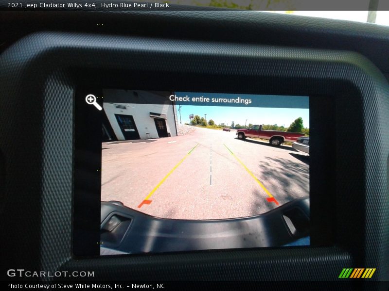 Hydro Blue Pearl / Black 2021 Jeep Gladiator Willys 4x4