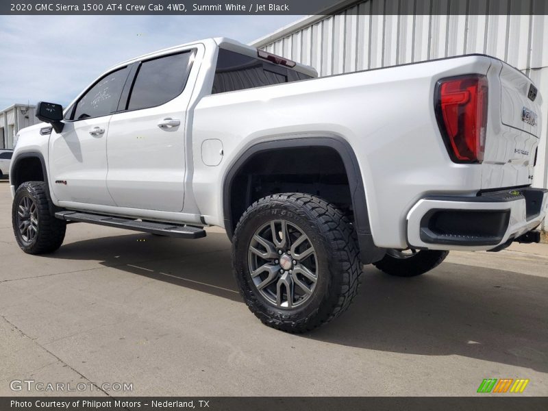 Summit White / Jet Black 2020 GMC Sierra 1500 AT4 Crew Cab 4WD