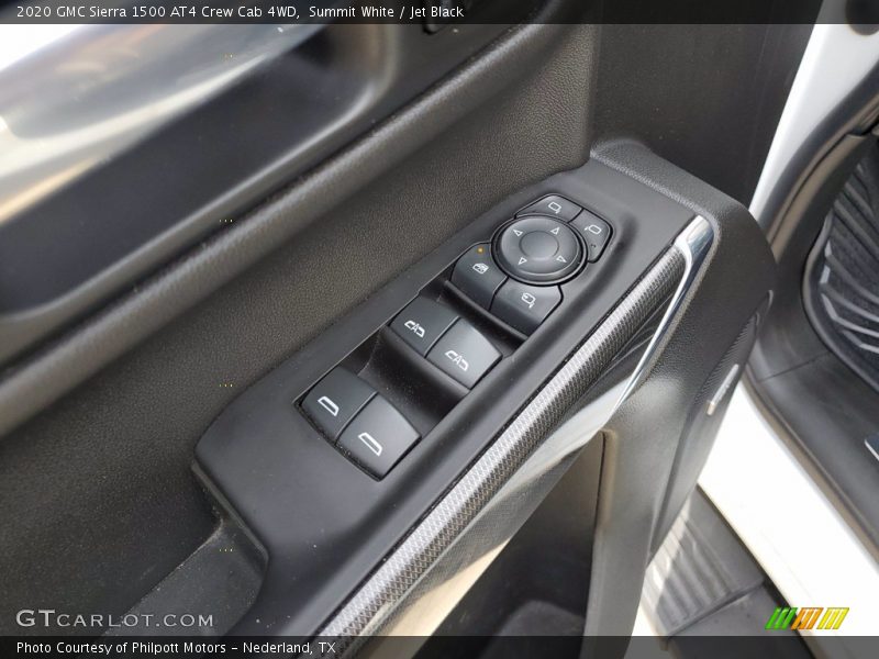 Summit White / Jet Black 2020 GMC Sierra 1500 AT4 Crew Cab 4WD