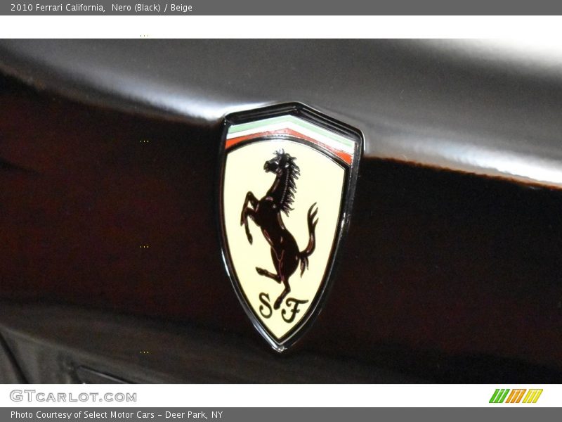 Nero (Black) / Beige 2010 Ferrari California