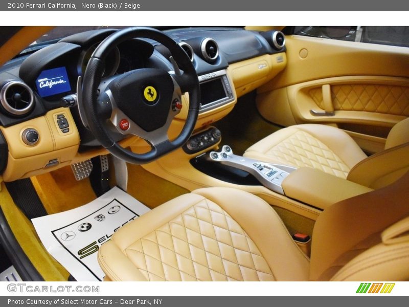 Nero (Black) / Beige 2010 Ferrari California