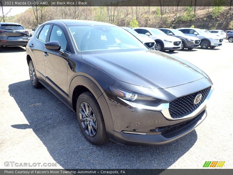 Jet Black Mica / Black 2021 Mazda CX-30 AWD