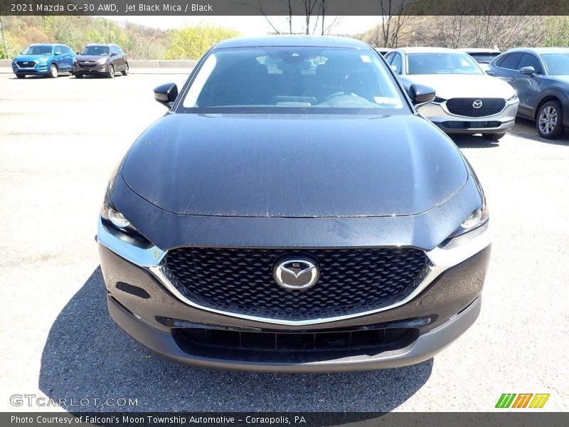 Jet Black Mica / Black 2021 Mazda CX-30 AWD