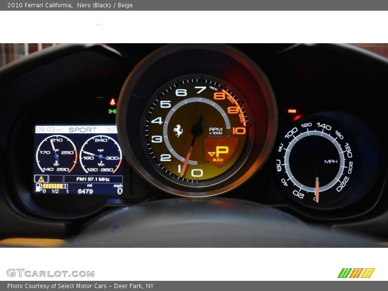 Nero (Black) / Beige 2010 Ferrari California