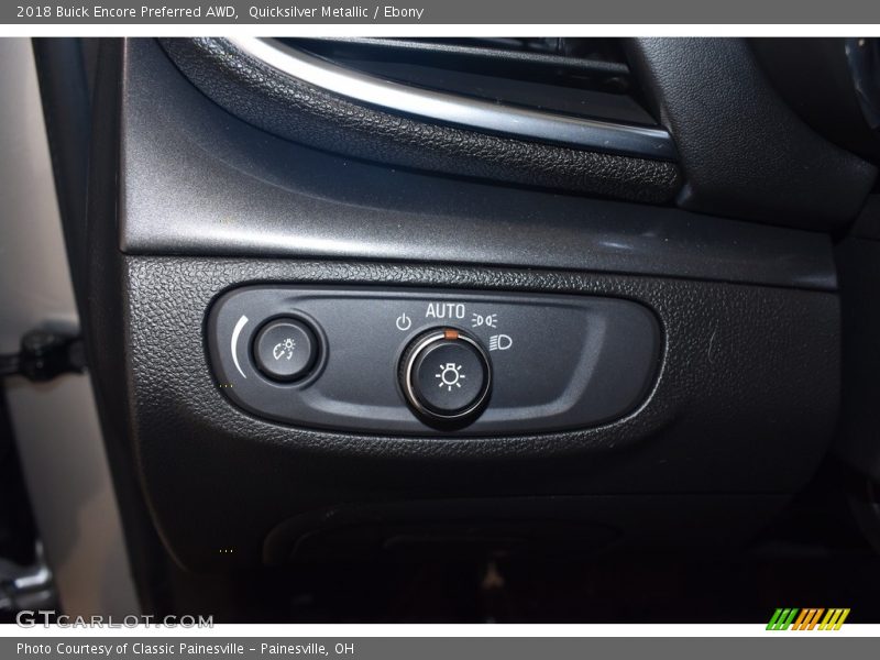 Quicksilver Metallic / Ebony 2018 Buick Encore Preferred AWD
