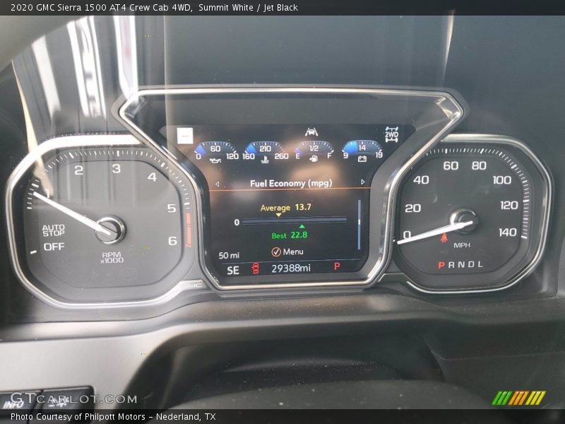 Summit White / Jet Black 2020 GMC Sierra 1500 AT4 Crew Cab 4WD