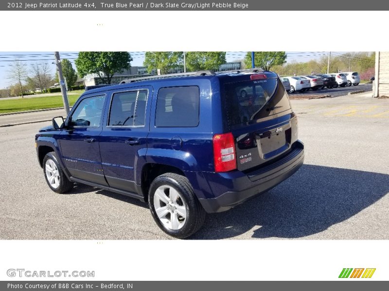 True Blue Pearl / Dark Slate Gray/Light Pebble Beige 2012 Jeep Patriot Latitude 4x4