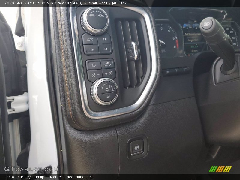 Summit White / Jet Black 2020 GMC Sierra 1500 AT4 Crew Cab 4WD