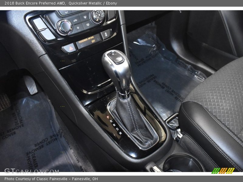Quicksilver Metallic / Ebony 2018 Buick Encore Preferred AWD