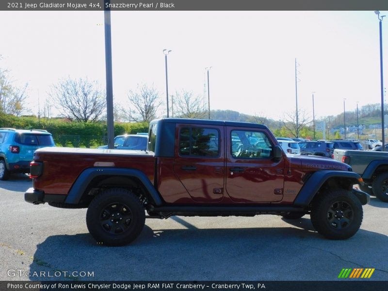 Snazzberry Pearl / Black 2021 Jeep Gladiator Mojave 4x4