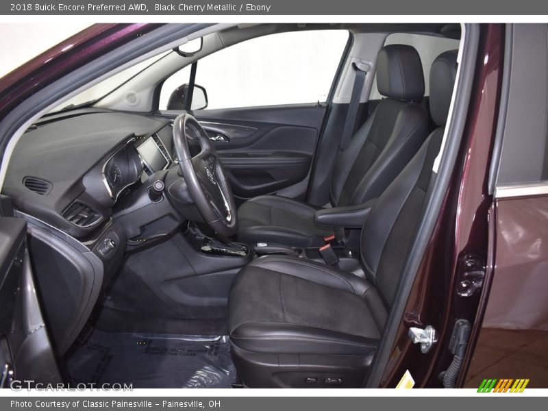 Black Cherry Metallic / Ebony 2018 Buick Encore Preferred AWD