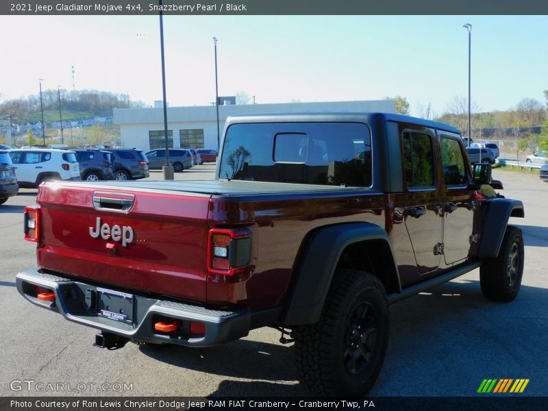 Snazzberry Pearl / Black 2021 Jeep Gladiator Mojave 4x4