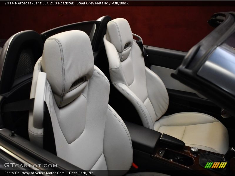 Steel Grey Metallic / Ash/Black 2014 Mercedes-Benz SLK 250 Roadster