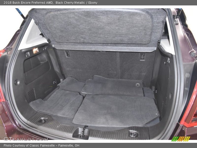 Black Cherry Metallic / Ebony 2018 Buick Encore Preferred AWD