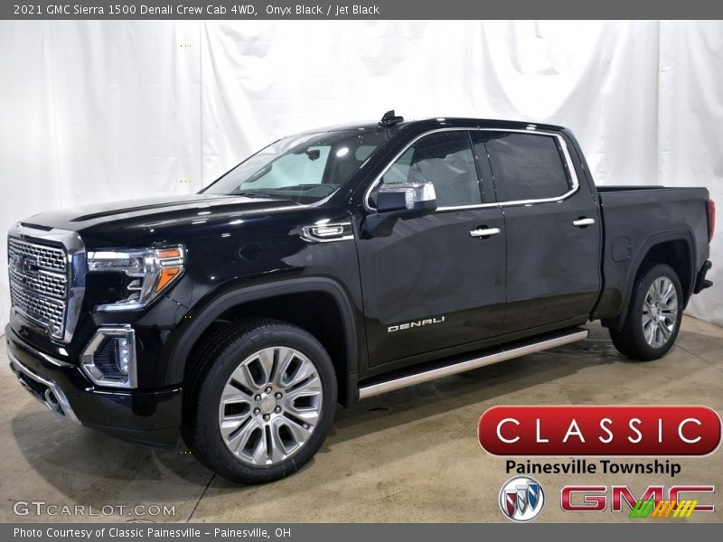 Onyx Black / Jet Black 2021 GMC Sierra 1500 Denali Crew Cab 4WD