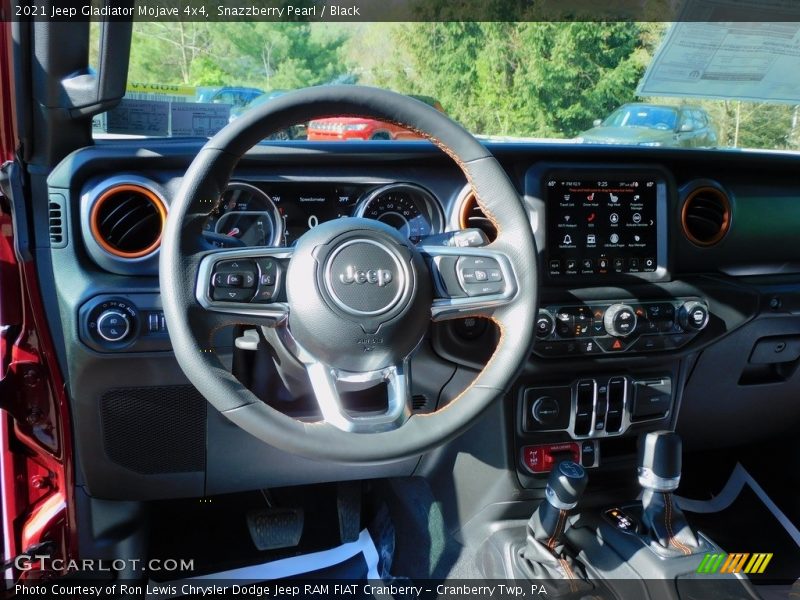 Snazzberry Pearl / Black 2021 Jeep Gladiator Mojave 4x4