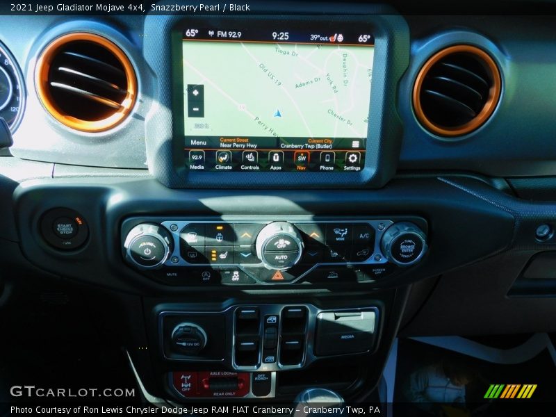 Snazzberry Pearl / Black 2021 Jeep Gladiator Mojave 4x4